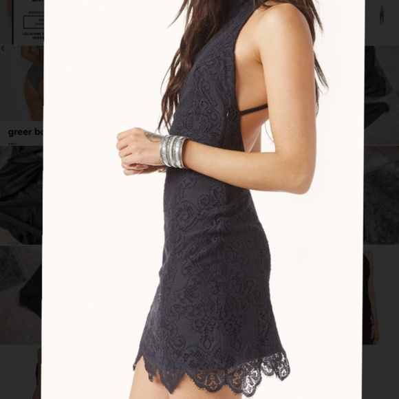 For Love And Lemons Dresses & Skirts - For Love And Lemons Lace Halter Mini Dress